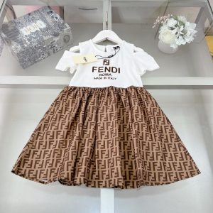 「#1601」Fendi 2024 new girls skirt suit