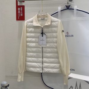 「#2457」MONCLER Autumn and Winter New Women's Knitted Down Sweater