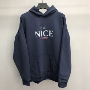 「#1190」Balenciaga BE NICE hooded sweatshirt