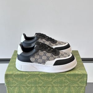 「#4568」GUCCI imported cowhide thick-soled casual shoes