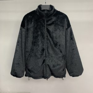 「#1183」Balenciaga embroidered fur jacket