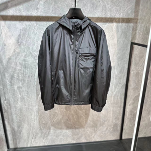 「#2323」PRADA Men's Hooded Jacket