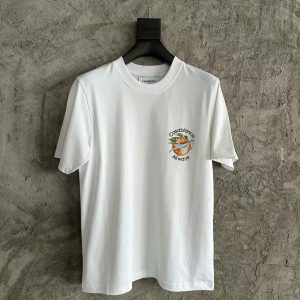 「#3294」CASABLANCA Spring and Summer Tomato Graphic Print T-shirt