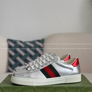 「#3265」Gucci ACE Leather plank shoes
