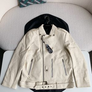 「#1578」Chrome Hearts Leather jacket