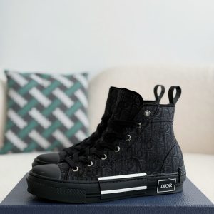 「#2622」Dior B23 logo print high top sneakers