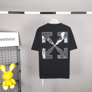 「#3969」off white Caravaggio classic cotton T-shirt