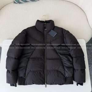 「#5215」Louis Vuitton Logo Printed Turtleneck Down Jacket