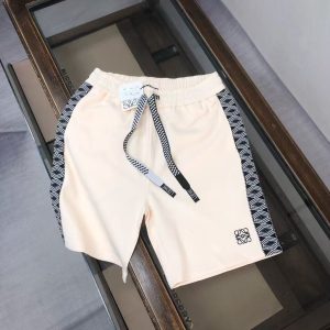 「#3686」Loewe latest casual patchwork shorts
