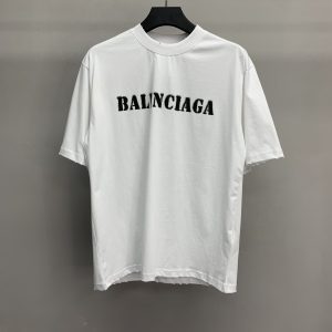 「#1356」Balenciaga front and back T-shirt with blurred letters