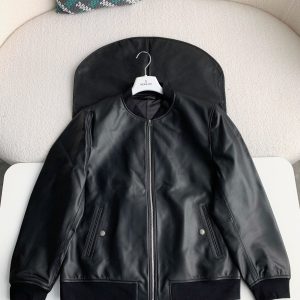 「#1266」Tom Ford Sheepskin baseball jacket