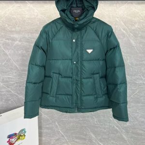「#2706」Prada RE-Nylon down jacket with detachable hood