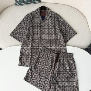 「#6211」Louis Vuitton SS26 Printed Shirt Set