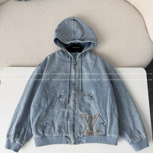「#5200」Louis Vuitton Cowboy Hooded Zip-Up Jacket
