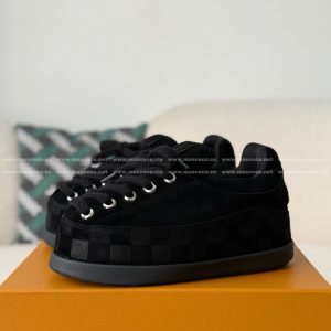 「#5055」LOUIS VUITTON x NIGO FW25 SUEDE LEATHER ROUND-TOED SNOW BOOTS