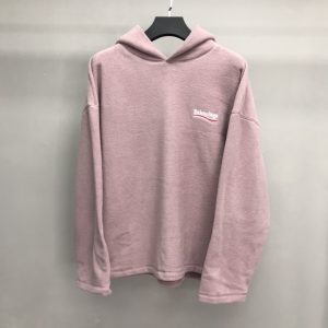 「#1260」Balenciaga Polar Fleece Coke Hooded Sweatshirt