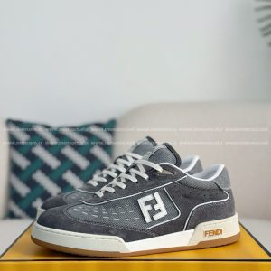 「#3482」FENDI Leather Casual Plimsoll Shoes