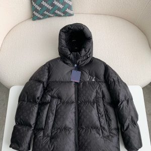 「#2480」Louis Vuitton logo labeled down jacket