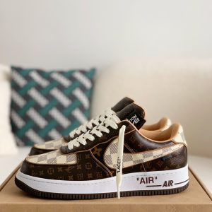 「#29」LOUIS VUITTON X NIKE AIR FORCE 1 Sneaker