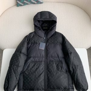 「#895」LOUIS VUITTON LOGO Down Jacket