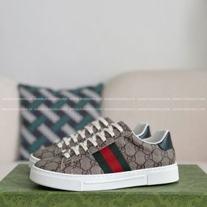 「#3269」Gucci ACE Leather plank shoes