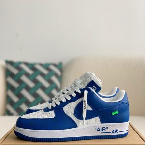 「#1117」Louis Vuitton x nike air force 1 sneaker
