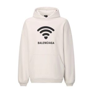 「#2447」Balenciaga heart print hooded sweatshirt