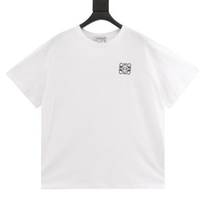 「#3559」LOEWE classic chest LOGO basic short sleeve