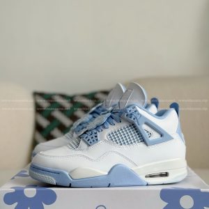 「#4397」Air Jordan 4 Retro "Forget me Not" Sneakers