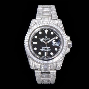 「#2137」Rolex 904 Steel Submariner Luxury Full Diamond Special Edition