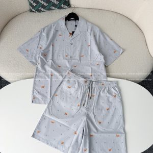 「#6209」Louis Vuitton SS26 Printed Shirt Set