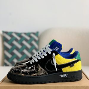 「#158」LOUIS VUITTON X NIKE AIR FORCE 1 Sneaker