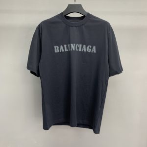 「#1357」Balenciaga front and back T-shirt with blurred letters