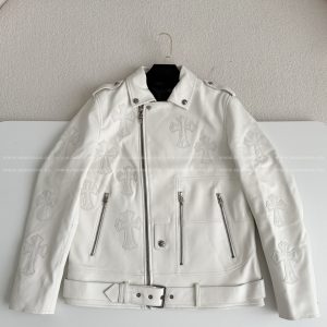 「#4700」Chrome Hearts Leather jacket