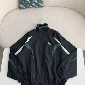 「#1069」Balenciaga sports patchwork jacket