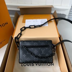 「#523」 Lovis Vuitton MINI SOFT TRUNK 18.5*13*8cm