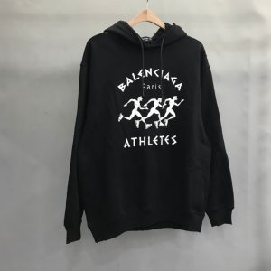 「#1220」Balenciaga athlete running man hoodie