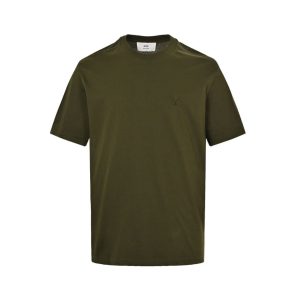 「#3428」AMI SS25 3D Heart Short Sleeve T-Shirt